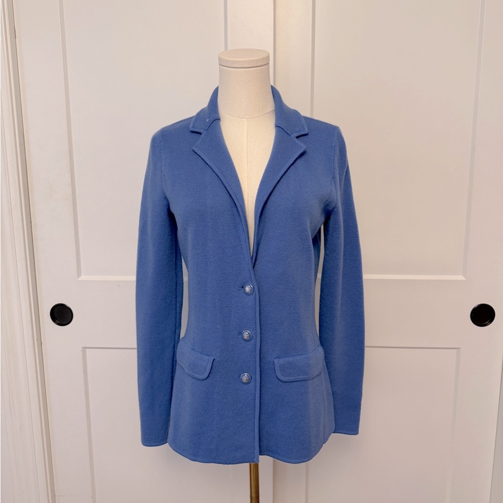 Talbots Royal Blue Wool Blazer